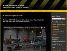 Tablet Screenshot of helicopterwheels.com
